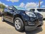 2017 BLACK Chevrolet Equinox LS (2GNALBEK3H1) with an 2.4L L4 DOHC 16V FFV engine, 6A transmission, located at 2660 S.Garland Avenue, Garland, TX, 75041, (469) 298-3118, 32.885387, -96.656776 - Photo#1
