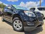 2017 BLACK Chevrolet Equinox LS (2GNALBEK3H1) with an 2.4L L4 DOHC 16V FFV engine, 6A transmission, located at 2660 S.Garland Avenue, Garland, TX, 75041, (469) 298-3118, 32.885387, -96.656776 - Photo#0