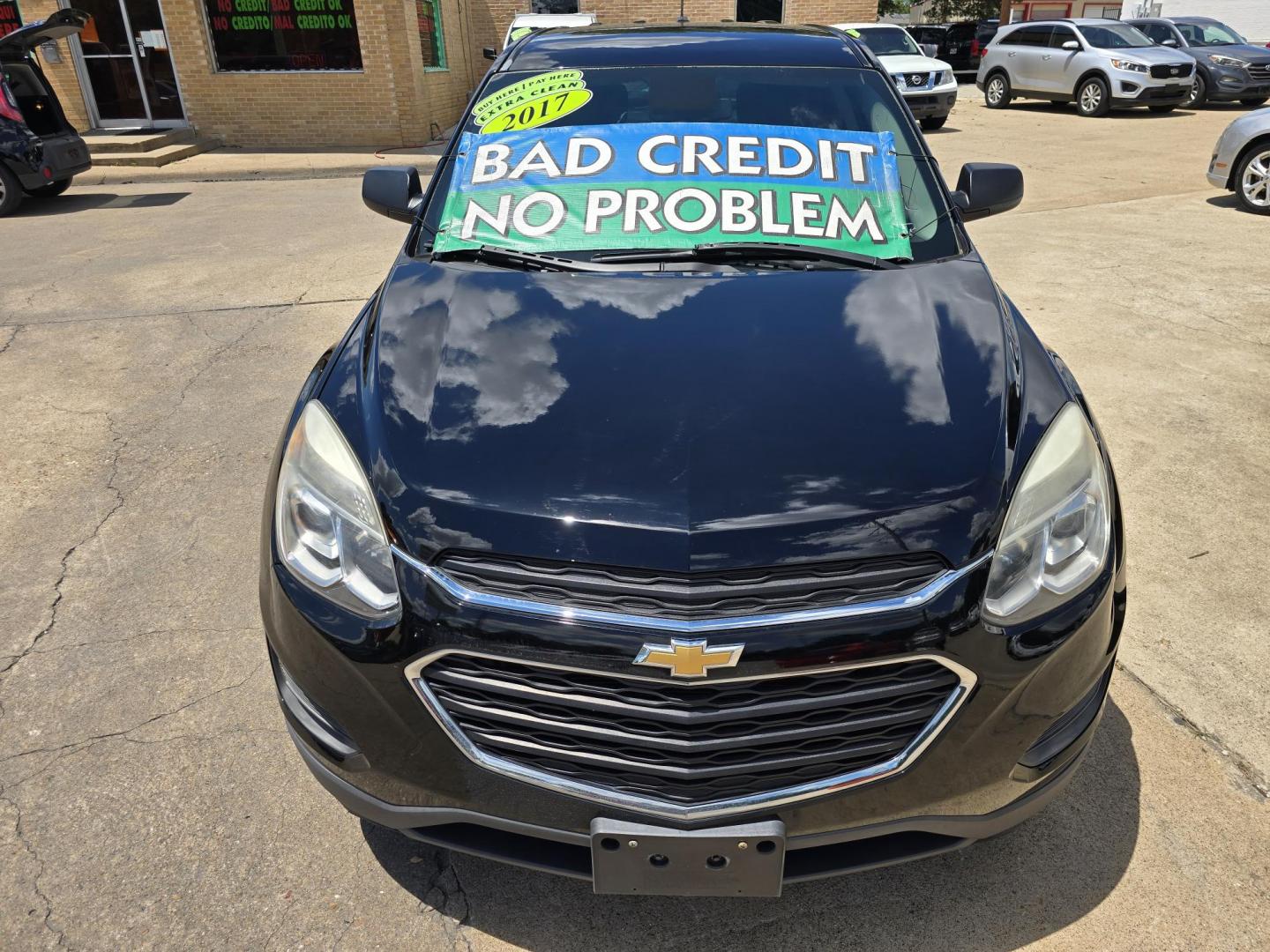 2017 BLACK Chevrolet Equinox LS (2GNALBEK3H1) with an 2.4L L4 DOHC 16V FFV engine, 6A transmission, located at 2660 S.Garland Avenue, Garland, TX, 75041, (469) 298-3118, 32.885387, -96.656776 - Photo#9