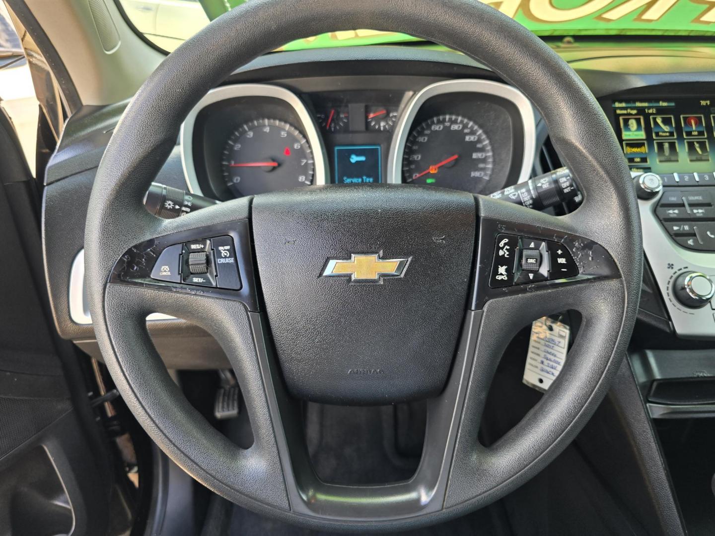 2017 BLACK Chevrolet Equinox LS (2GNALBEK3H1) with an 2.4L L4 DOHC 16V FFV engine, 6A transmission, located at 2660 S.Garland Avenue, Garland, TX, 75041, (469) 298-3118, 32.885387, -96.656776 - Photo#13
