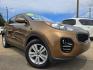 2017 BROWN Kia Sportage LX (KNDPMCAC3H7) with an 2.4L V6 DOHC 24V engine, 6A transmission, located at 2660 S.Garland Avenue, Garland, TX, 75041, (469) 298-3118, 32.885387, -96.656776 - Photo#0