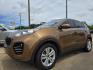 2017 BROWN Kia Sportage LX (KNDPMCAC3H7) with an 2.4L V6 DOHC 24V engine, 6A transmission, located at 2660 S.Garland Avenue, Garland, TX, 75041, (469) 298-3118, 32.885387, -96.656776 - Photo#7